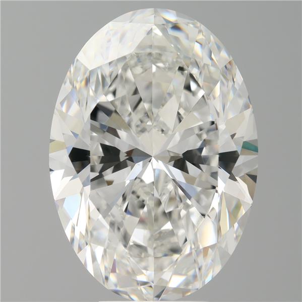 8.00 ct. oval Lab Grown Diamond front image