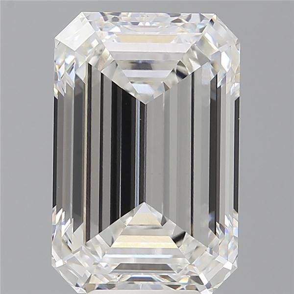 7.59 ct. emerald Lab Grown Diamond front image