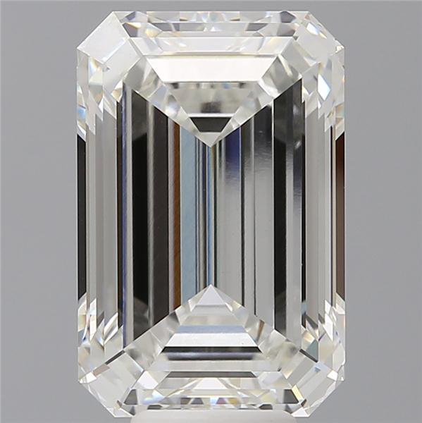8.57 ct. emerald Lab Grown Diamond front image