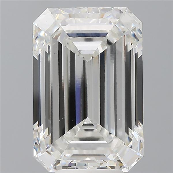 7.54 ct. emerald Lab Grown Diamond front image