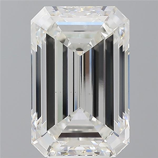 6.53 ct. emerald Lab Grown Diamond front image