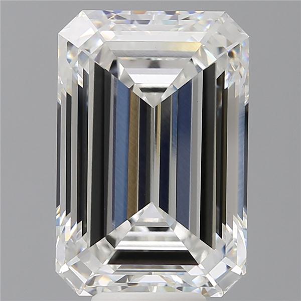 9.56 ct. emerald Lab Grown Diamond front image
