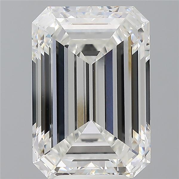 7.05 ct. emerald Lab Grown Diamond front image