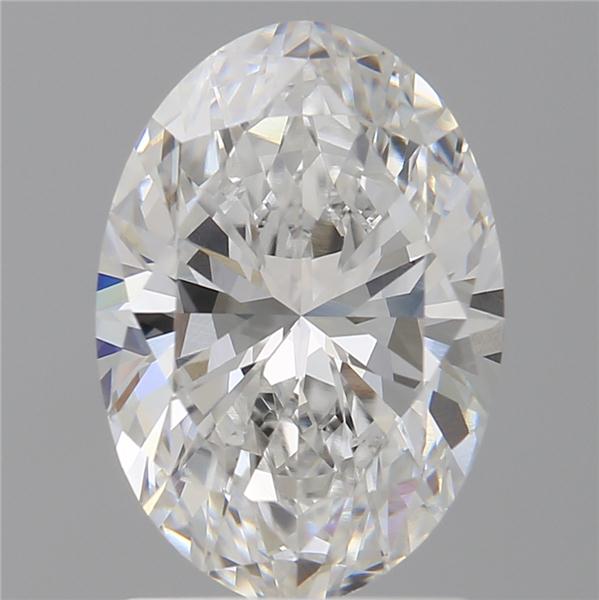 2.06 ct. oval Lab Grown Diamond front image