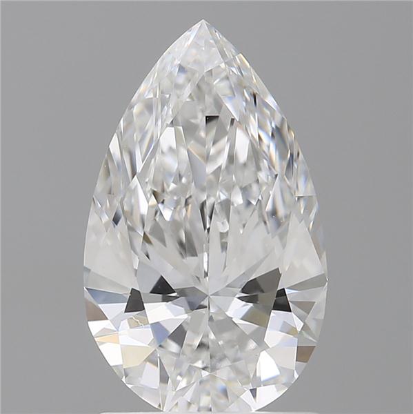1.58 ct. pear Lab Grown Diamond front image