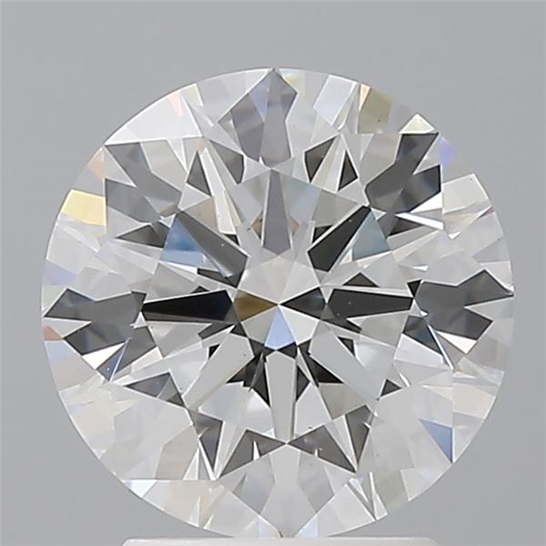 2.60 ct. round Lab Grown Diamond front image