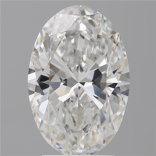 3.00 ct. oval Lab Grown Diamond front image