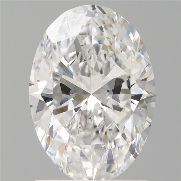 1.57 ct. oval Lab Grown Diamond front image