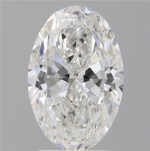3.05 ct. oval Lab Grown Diamond front image
