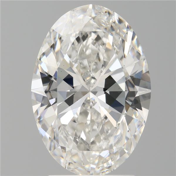 3.02 ct. oval Lab Grown Diamond front image