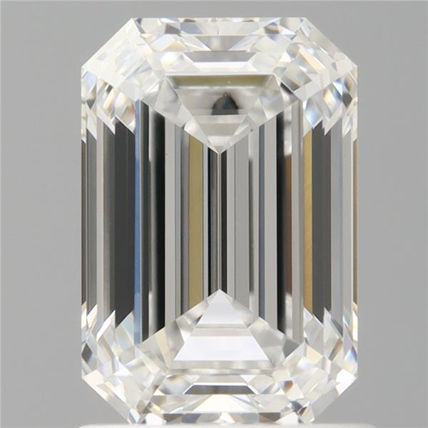 1.57 ct. emerald Lab Grown Diamond front image