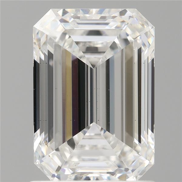 1.60 ct. emerald Lab Grown Diamond front image