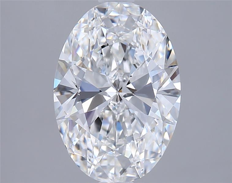 2.10 ct. oval Lab Grown Diamond front image