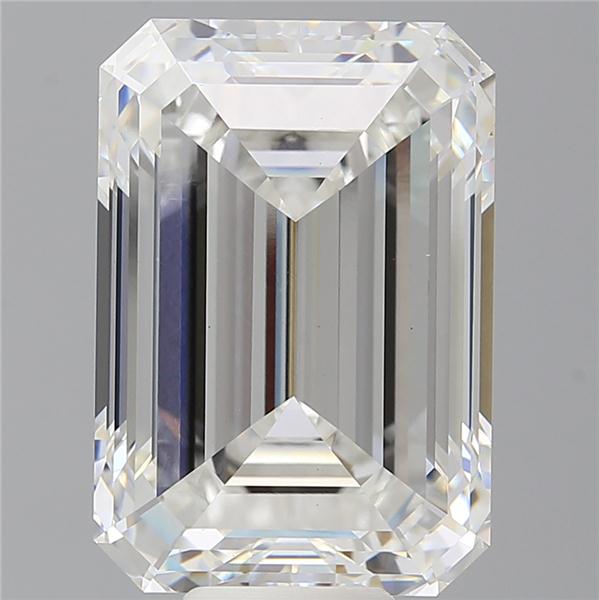 12.57 ct. emerald Lab Grown Diamond front image