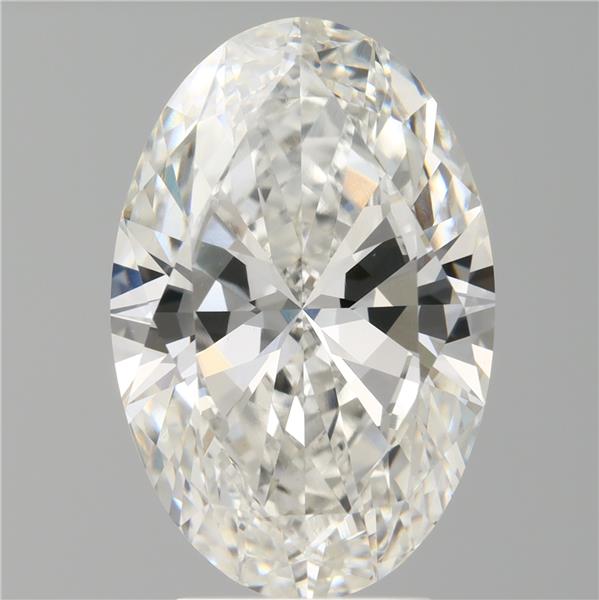 4.00 ct. oval Lab Grown Diamond front image