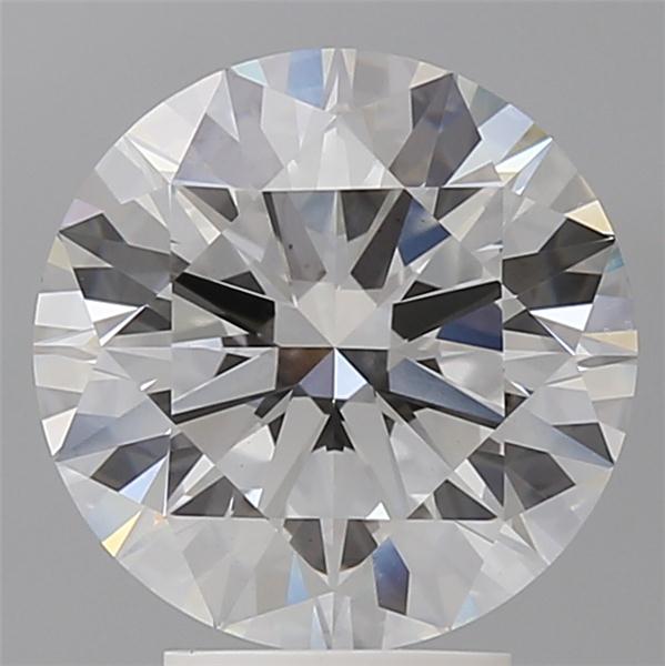 4.10 ct. round Lab Grown Diamond front image