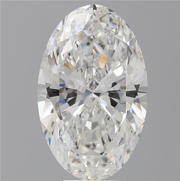 8.55 ct. oval Lab Grown Diamond front image
