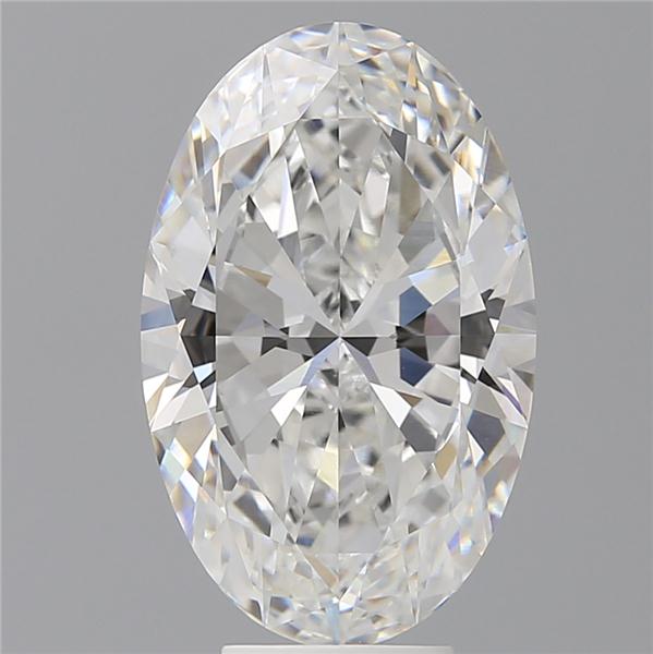 6.59 ct. oval Lab Grown Diamond front image