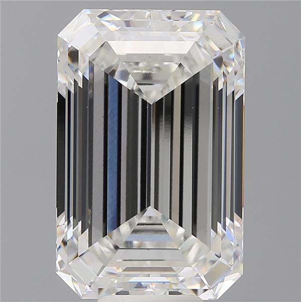 11.58 ct. emerald Lab Grown Diamond front image