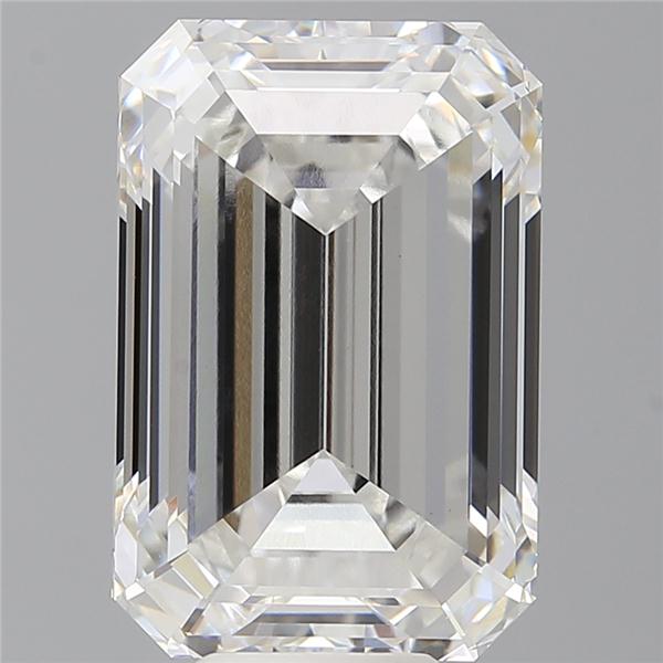 10.00 ct. emerald Lab Grown Diamond front image