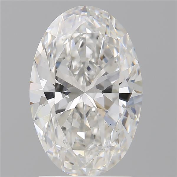 2.09 ct. oval Lab Grown Diamond front image