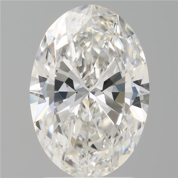 2.60 ct. oval Lab Grown Diamond front image