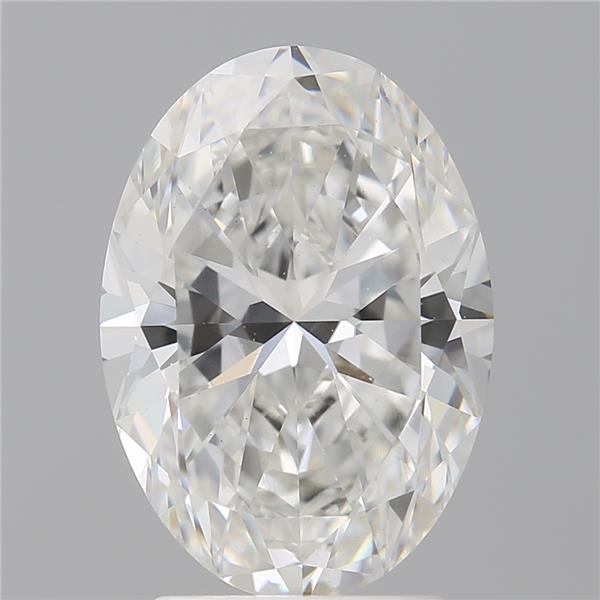 3.02 ct. oval Lab Grown Diamond front image