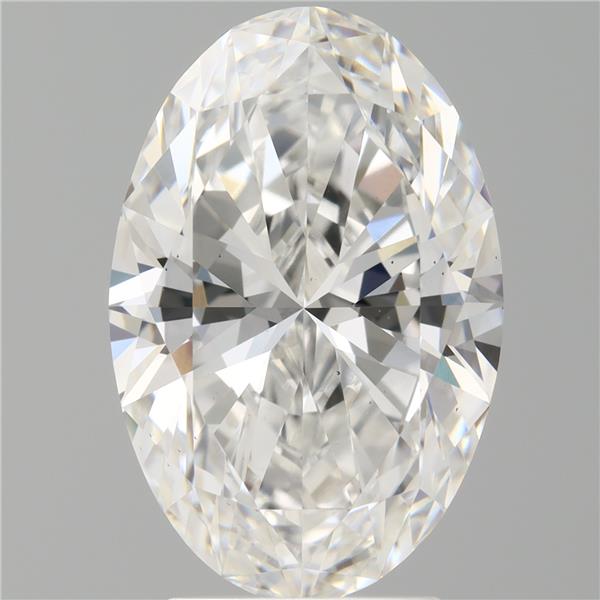 3.58 ct. oval Lab Grown Diamond front image