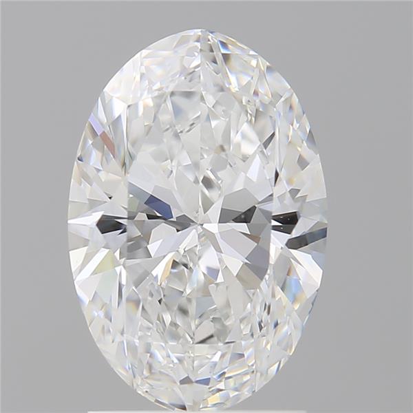 2.05 ct. oval Lab Grown Diamond front image