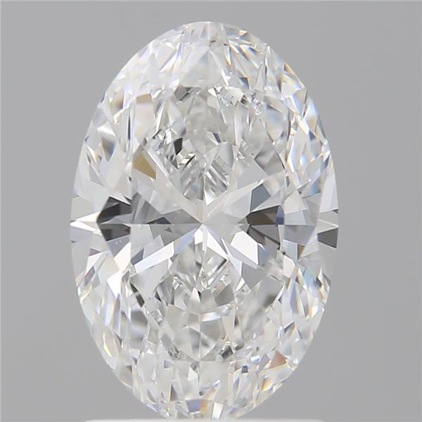 1.60 ct. oval Lab Grown Diamond front image