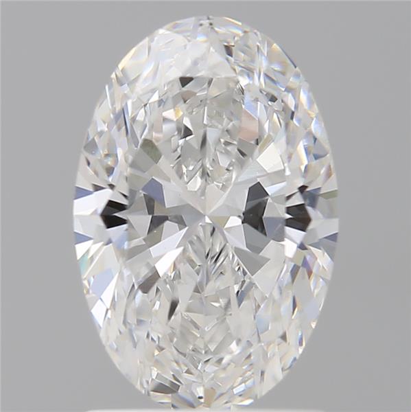 1.57 ct. oval Lab Grown Diamond front image