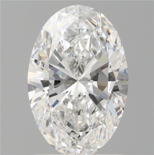 1.59 ct. oval Lab Grown Diamond front image