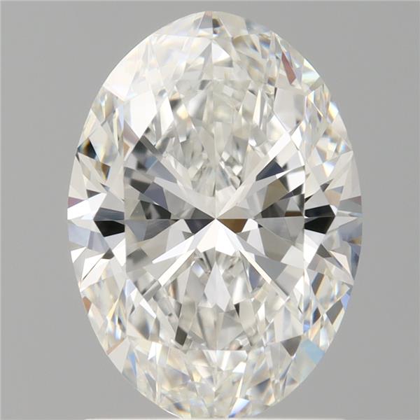 1.58 ct. oval Lab Grown Diamond front image