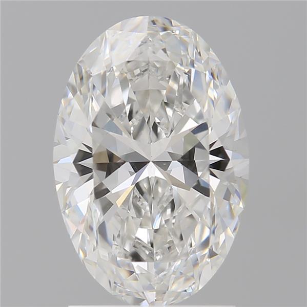 2.08 ct. oval Lab Grown Diamond front image
