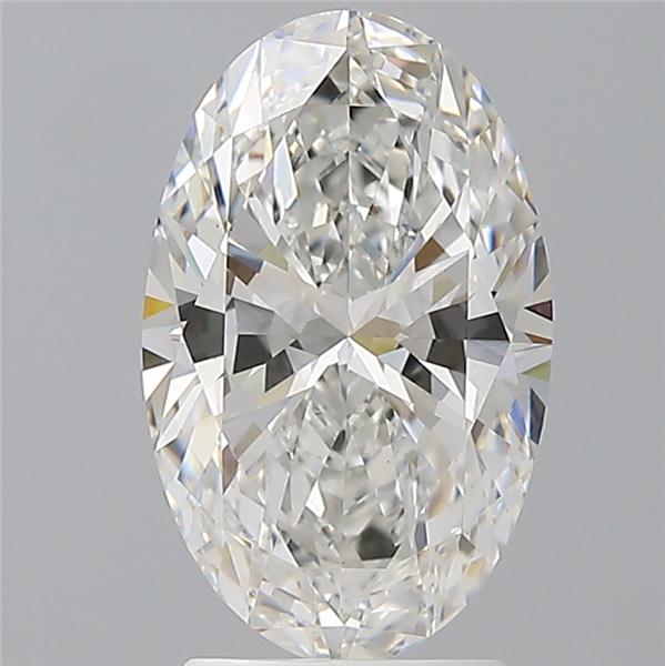 2.59 ct. oval Lab Grown Diamond front image