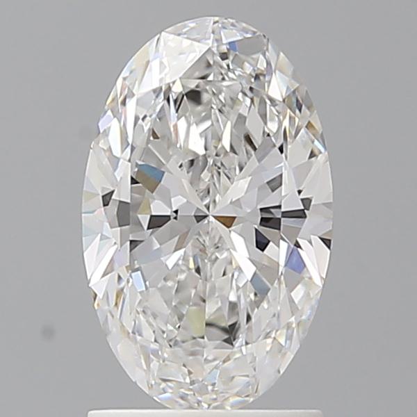 1.59 ct. oval Lab Grown Diamond front image