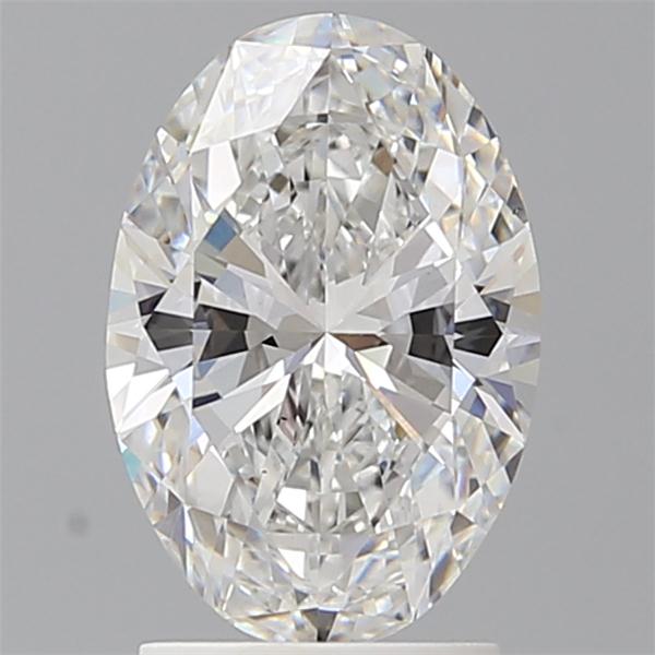 2.07 ct. oval Lab Grown Diamond front image