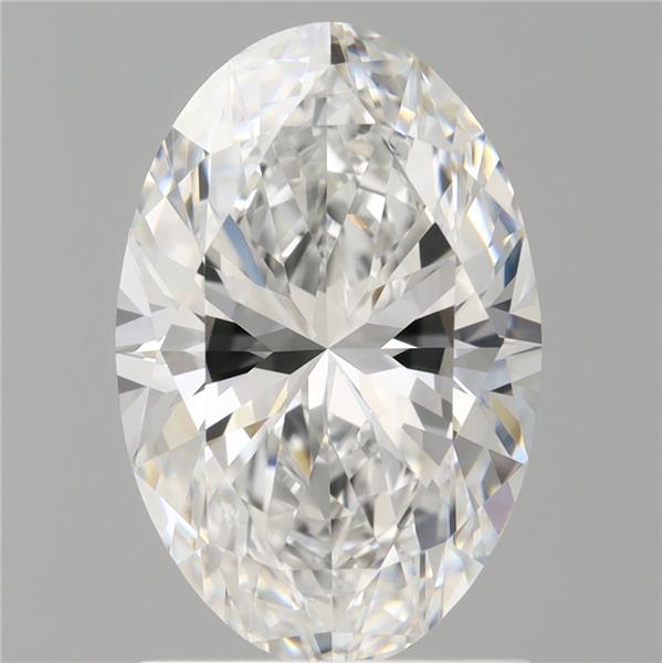 1.56 ct. oval Lab Grown Diamond front image