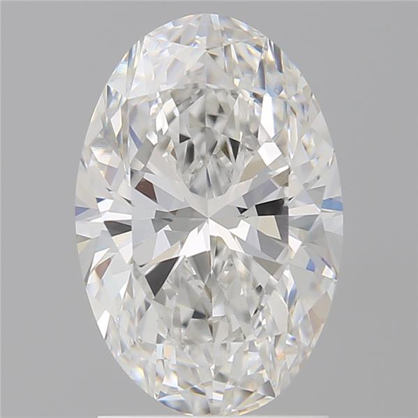 2.07 ct. oval Lab Grown Diamond front image