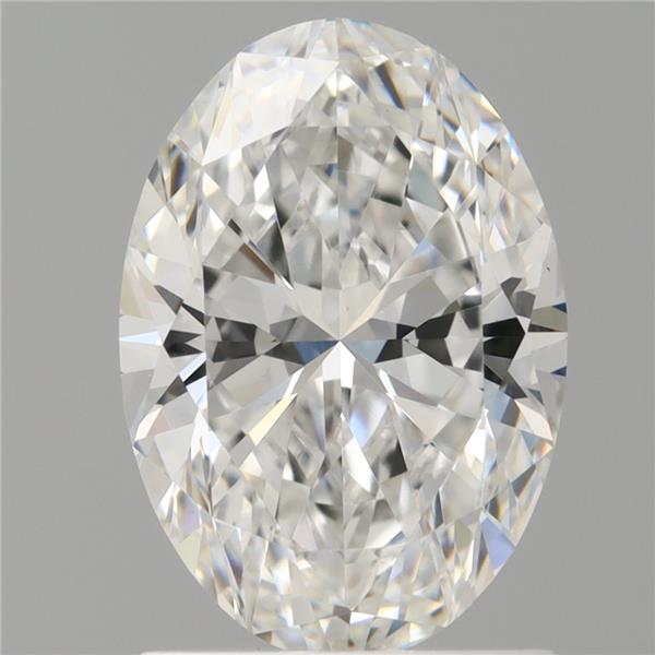 1.53 ct. oval Lab Grown Diamond front image