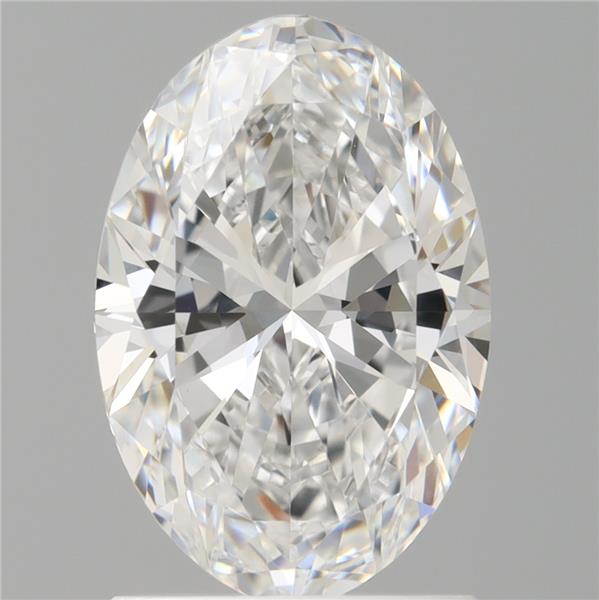 1.56 ct. oval Lab Grown Diamond front image