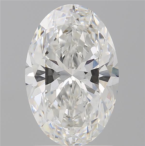 2.07 ct. oval Lab Grown Diamond front image