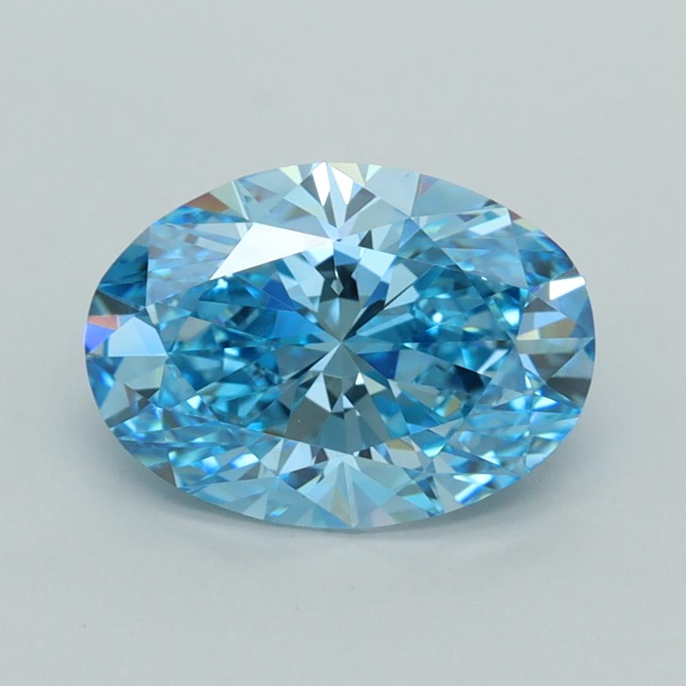 2.06 ct. oval Lab Grown Diamond front image