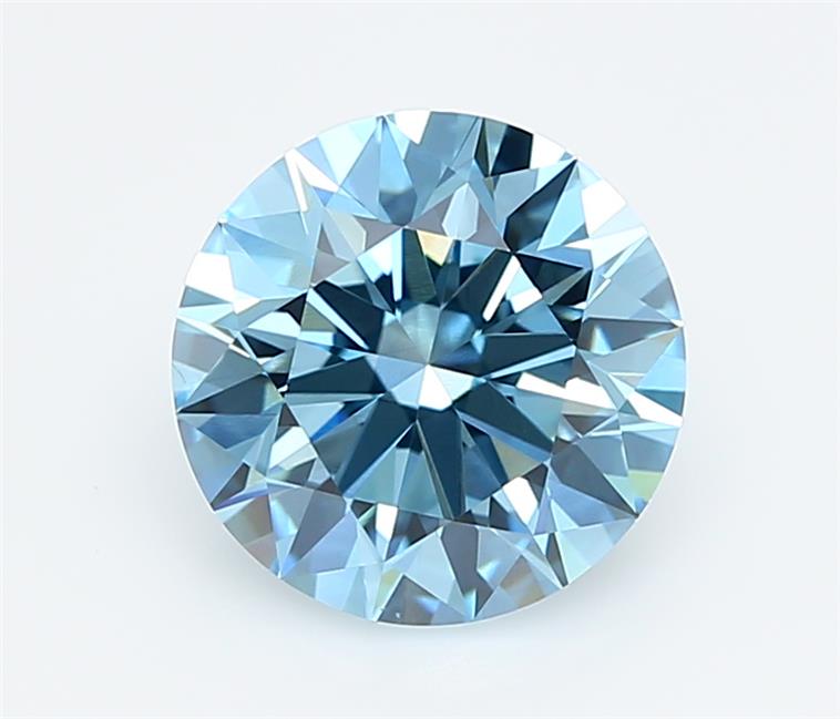 2.50 ct. round Lab Grown Diamond front image