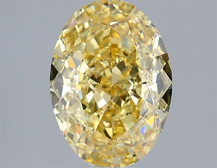 2.07 ct. oval Lab Grown Diamond front image