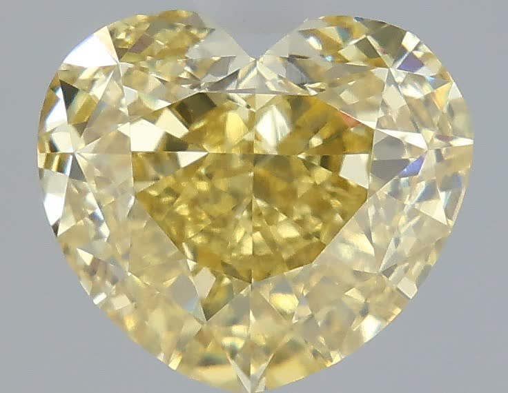 2.59 ct. heart Lab Grown Diamond front image