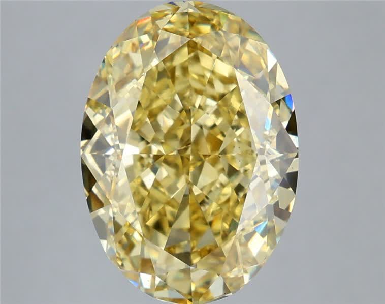 5.08 ct. oval Lab Grown Diamond front image