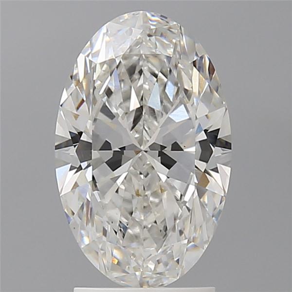 2.58 ct. oval Lab Grown Diamond front image