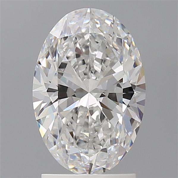 2.10 ct. oval Lab Grown Diamond front image