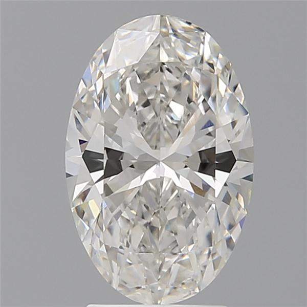 2.60 ct. oval Lab Grown Diamond front image